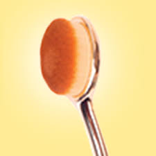 oval makeup brush at best