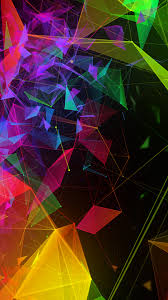 razer abstract colorful digital art 4k