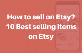 Etsy sell online