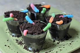 dirt cups with gummy worms mommy s