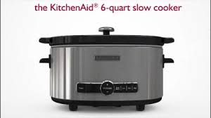kitchenaid 6 quart slow cooker
