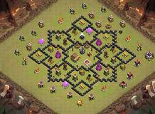This base was designed by macstinger, one of my favorite clash of clans base designer. Th8 War Base Layouts Top 1000 Clash Of Clans Tools 1529 To 1536
