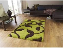 brown leaf green carpet collection