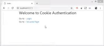 how to implement cookie authentication