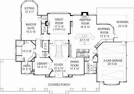 3 Bedroom Colonial Luxury House Plan