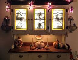 kitchen cabinet doors decorative glass