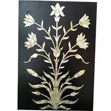 Flower Design Mother Of Pearl 3dd Wall
