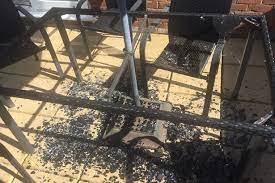 Glass Patio Table Explodes