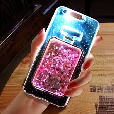 Luxury Bling Stars Dynamic Liquid Quicksand Clear Phone Case For Iphone X Max Xr 7 8 6 6s Plus 5 5s Se Cover Led Flash Light Up Fitted Cases Aliexpress