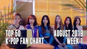 Download Top 50 K Pop Songs Chart August 2019 Week 1 Fan