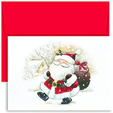 Maybe you would like to learn more about one of these? Amazon Com Masterpiece Studios Holiday Collection 18 Count Boxed Christmas Cards With Envelopes 7 8 X 5 6 Happy Santa 74630 Office Products