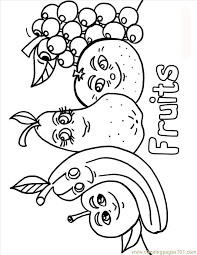 We collected all the various fruits and vegetables in the world of our colorings. Fruits Source 0po Coloring Page For Kids Free Vegetables Printable Coloring Pages Online For Kids Coloringpages101 Com Coloring Pages For Kids