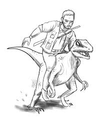 Jurassic World Drawing At Getdrawingscom Free For Personal Use