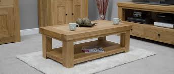 Weston home factory rectangle wood coffee table. Oak Coffee Tables Solid Wood House Of Oak