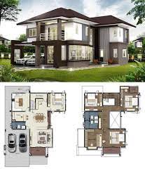 2 Y House Concept With 4 Bedrooms