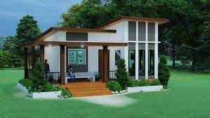 Custom Modern Tiny House Plans Cottage