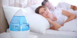 healthy to sleep with a humidifier