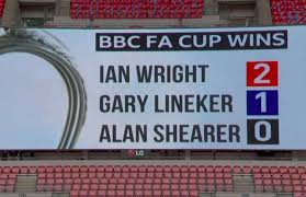 Image result for FA Cup Scoreboard Shearer