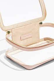 clear zip around cosmetic bag bags