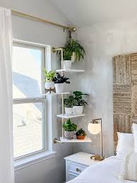 moveable diy window plant shelf