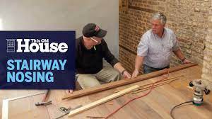 how to install stairway nosing this