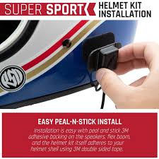 super sport kit radio helmet kit