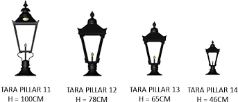 pier lighting copper pillar light