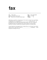 Fax Cover Sheet Resume Template Create Edit Fill And Print Letter