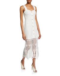 This sleeveless dress is a holiday and summer essential. Self Portrait Crochet Midi Dress Cheap Fd69a 969eb
