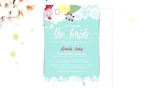 Bridal Shower Invitation Templates Microsoft Word Bridal Shower