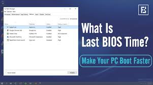 When i look in the task how can i tell? How To Make Your Pc Boot Faster By Last Bios Time Tweaks