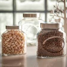 Pasabahce Elips Large Glass Jar Food