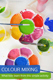 Colour Mixing What Kids Learn From