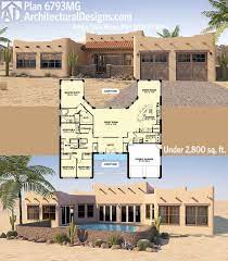 Adobe Style House Plan With Icf Walls
