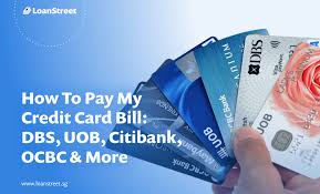 credit card bill dbs uob citibank