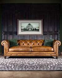 Sauvage Chesterfield Sofa Leather