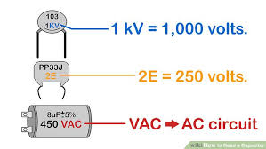 Simple Ways To Read A Capacitor Wikihow