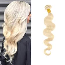Unice funmi curl human hair 3 bundles virgin remy hair short curly weave for women natural color. Amazon Com Moresoo 22 Inch Weft Bundles Hair Extensions Human Hair Body Wave Remy Brazilian Hair Color 613 Bleach Blonde Sew In Weave Hair Extensions Bundles 100g Bundle Beauty