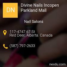 divine nails incopen parkland mall in