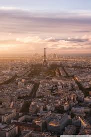 Paris Panoramic View Ultra Hd Desktop