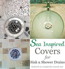 decorative coastal drain covers for
