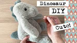 adorable dinosaur diy plush soft toy