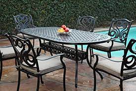The use of this material for outdoor furniture provides to be a finest decor available for your patio. Best Ways To Enjoy The Cast Aluminum Patio Furniture Decorifusta
