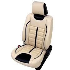 Black Nappa Pu Leather Car Seat Cover