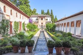 granada alhambra gardens and