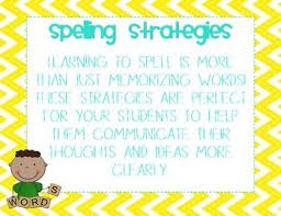 Spelling Strategies Anchor Chart Anchor Charts Spelling