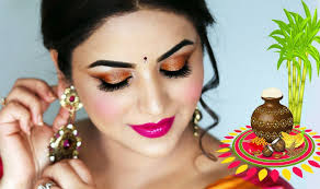 pongal 2018 makeup simple makeup to