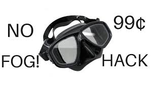 snorkel mask anti fog hack less than
