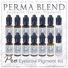 Perma Blend Pigments Pro Eyebrow Kit In 2019 Eyebrow