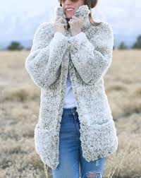 Faux Fur Coat Crochet Pattern Teddy